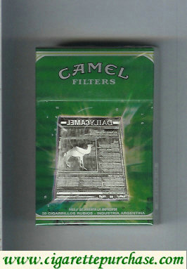 Camel 1455 Se Inventa La Imprenta cigarettes hard box